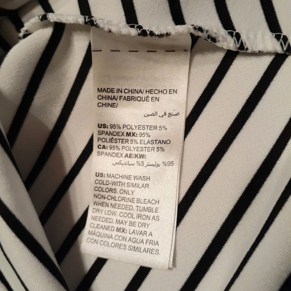 White House Black Market Striped Top - Picture 5 of 5
